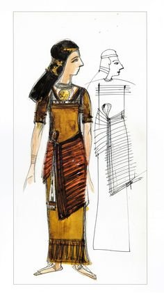 Верди Аида Амнерис рисунок