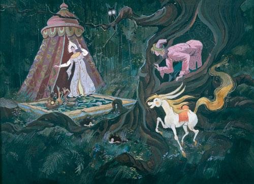 Конек горбунок иллюстрации царевна (50 фото)