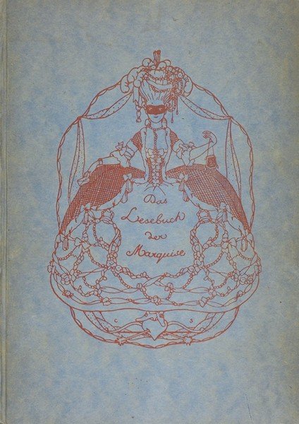 Иллюстрации Константина Сомова к книге маркизы