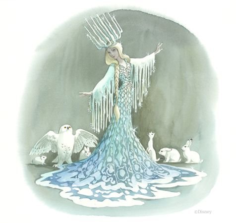 Снежная Королева художник Линч