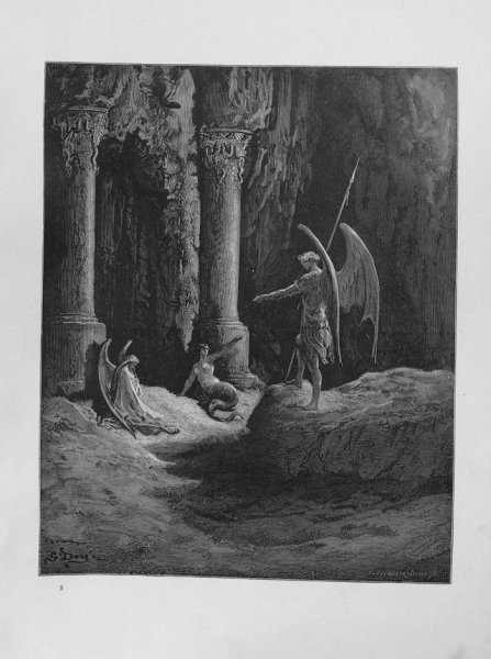 Доре потерянный рай иллюстрации (49 фото)