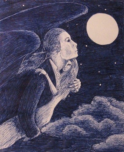 Лермонтов ангел стихотворение