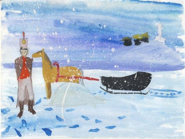 Иллюстрация сюите метель (46 фото)