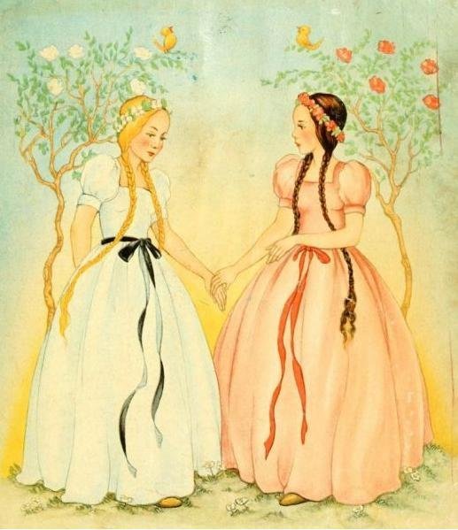 Беляночка и Розочка читательский