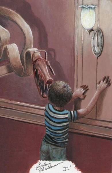 Иллюстрации к роману Стивена Кинга - сияние