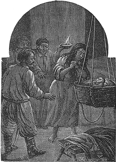 Страшная месть Гоголь иллюстрации