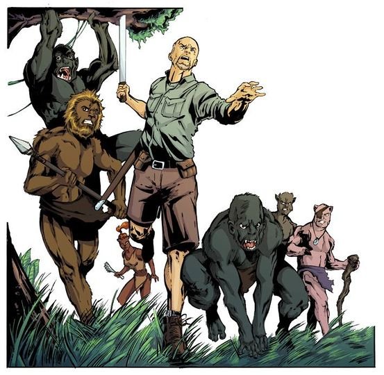 Остров доктора Моро комикс