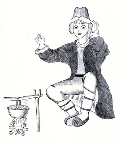 Рисунок Бежин луг Илюша легкий