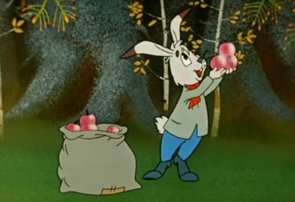Мешок яблок мультфильм 1974 заяц
