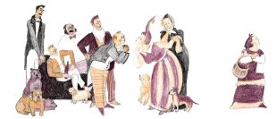 Иллюстрации произведения Гоголя Женитьба