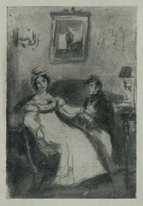 К. И. Рудаков. “Татьяна у окна”