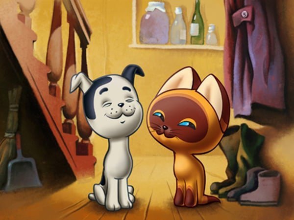 Котёнок Гав мультфильм