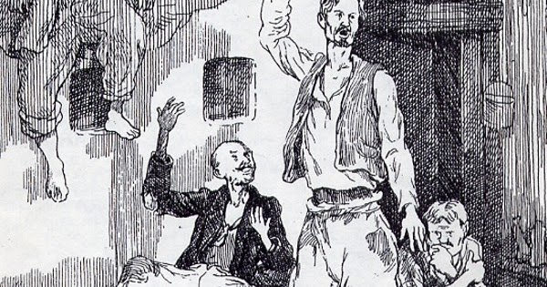 Иллюстрации к пьесе на дне Горького