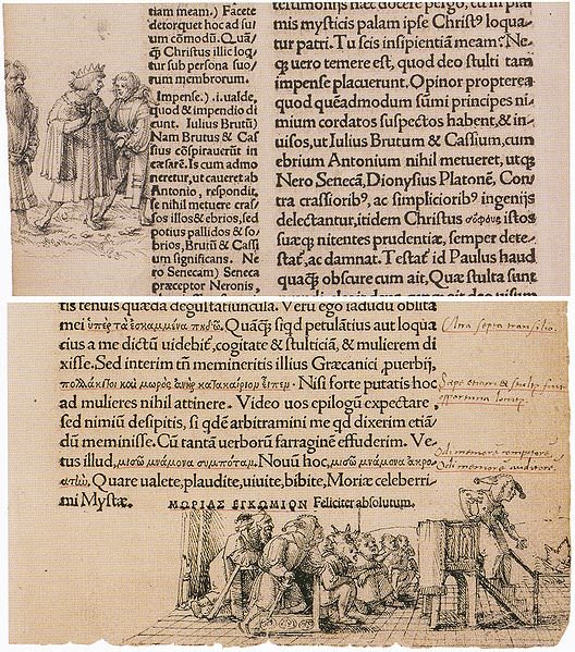 Ганс Гольбейн младший похвала глупости