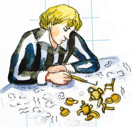 В Бирюльки играть иллюстрация