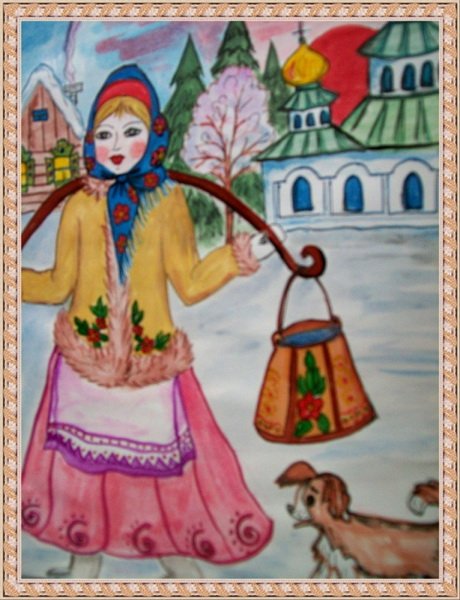 Зинаида Серебрякова жатва