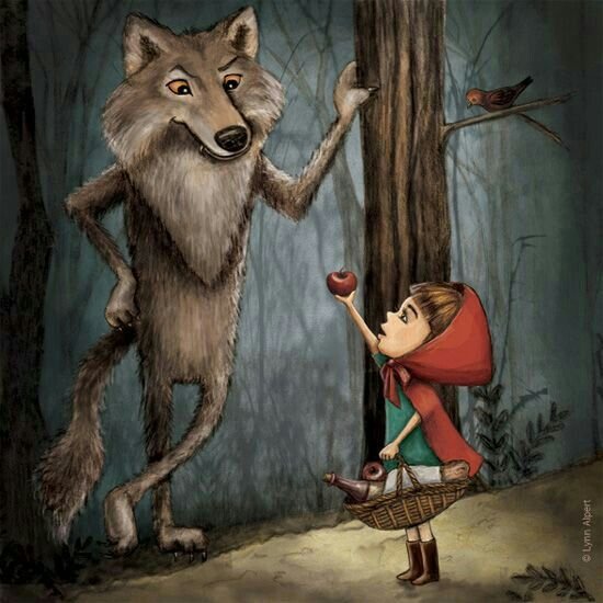 Красная шапочка и волк