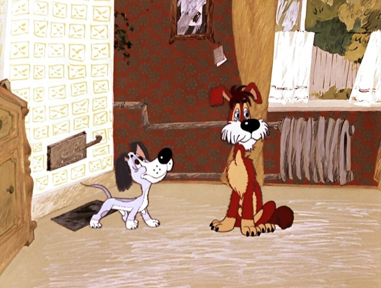 Бобик в гостях у Барбоса (1977). Собака пришла в гости