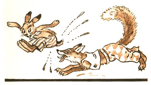 Дж.Харрис братец Лис и братец кролик рисунки