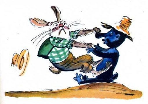 Сказка д.Харрис братец Лис и братец кролик