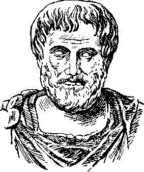 Аристотель рисунок философа