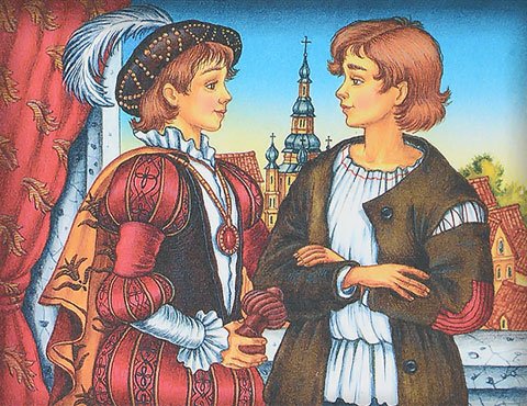 Марк Твен принц и нищий иллюстрации