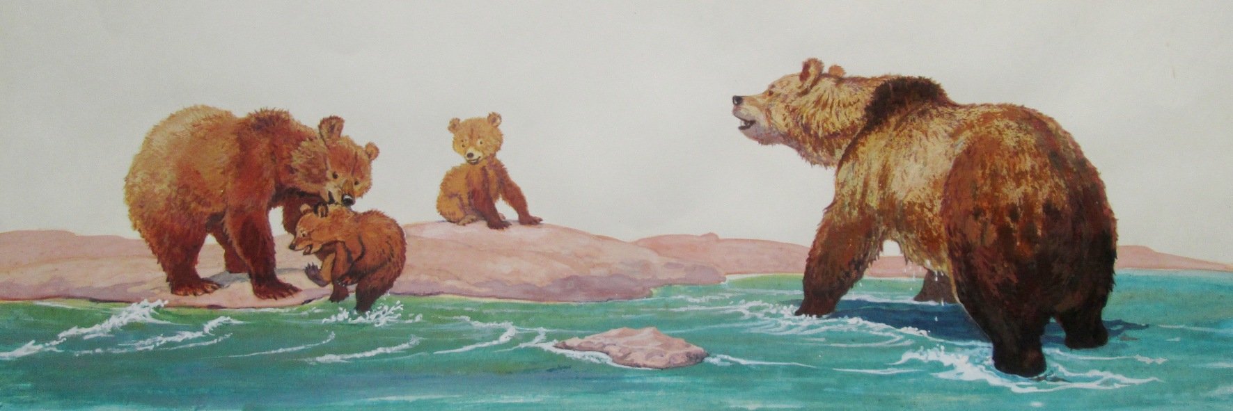 Дремучий медведь рисунок