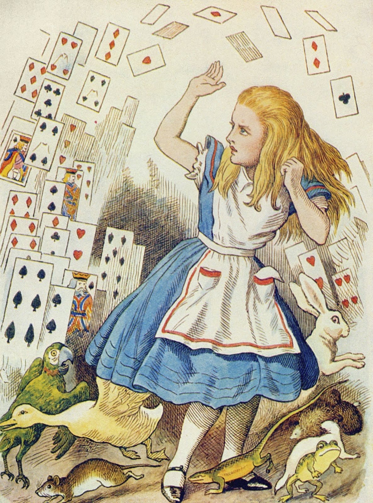 Алиса в стране чудес иллюстрации