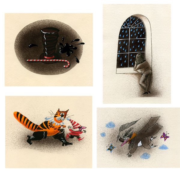 Рисунки Анны Быковой