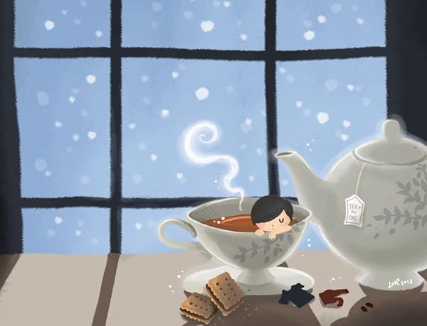 Зимнее чаепитие