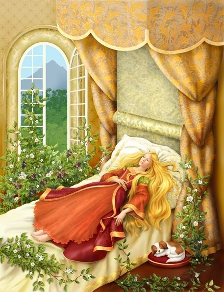 Спящая красавица для детей