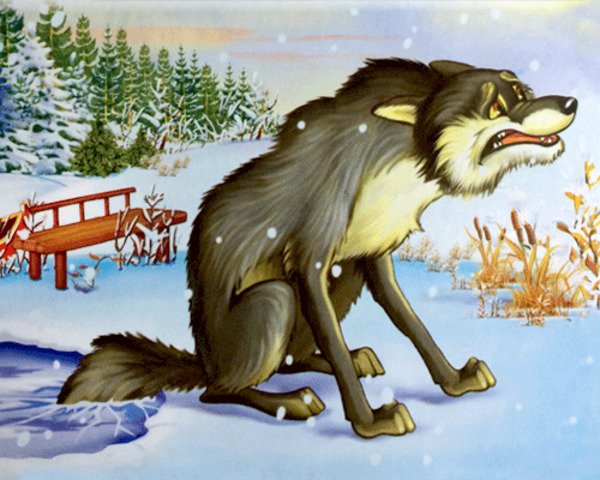 Л Н толстой собака и волк