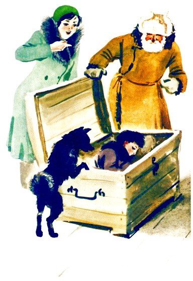 Гайдар Чук и Гек иллюстрации