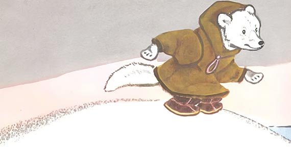 Как медведь хвост потерял Ненецкая сказка