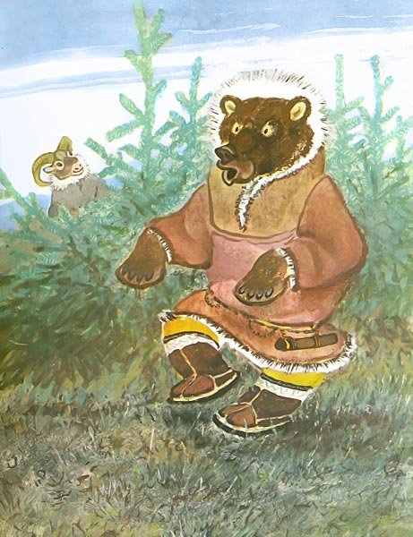 Хантыйские сказки про животных