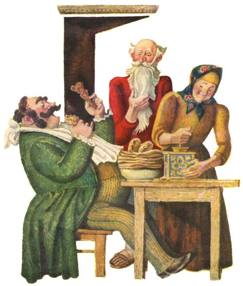 Петушок золотой гребешок и чудо меленка