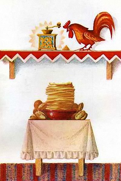 Петушок и меленка сказка