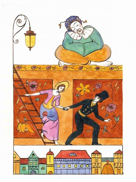 Андерсен пастушка и трубочист иллюстрации