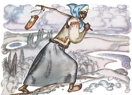 Иллюстрация к сказке белка рукавица и иголка (50 фото)