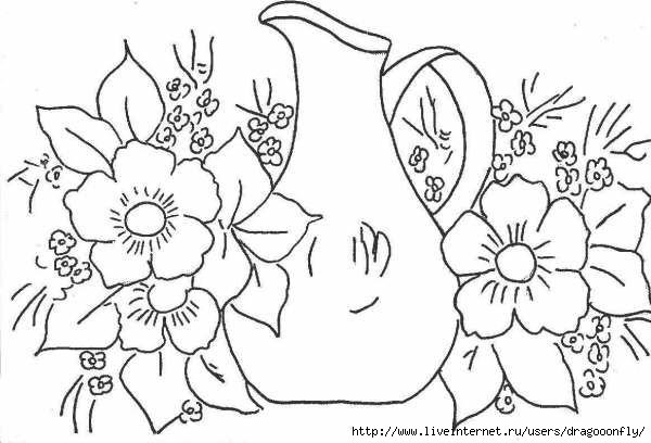 Катаев дудочка и кувшинчик раскраска