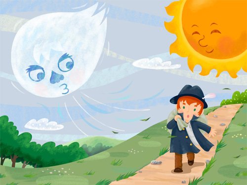 Сильный ветер мульт