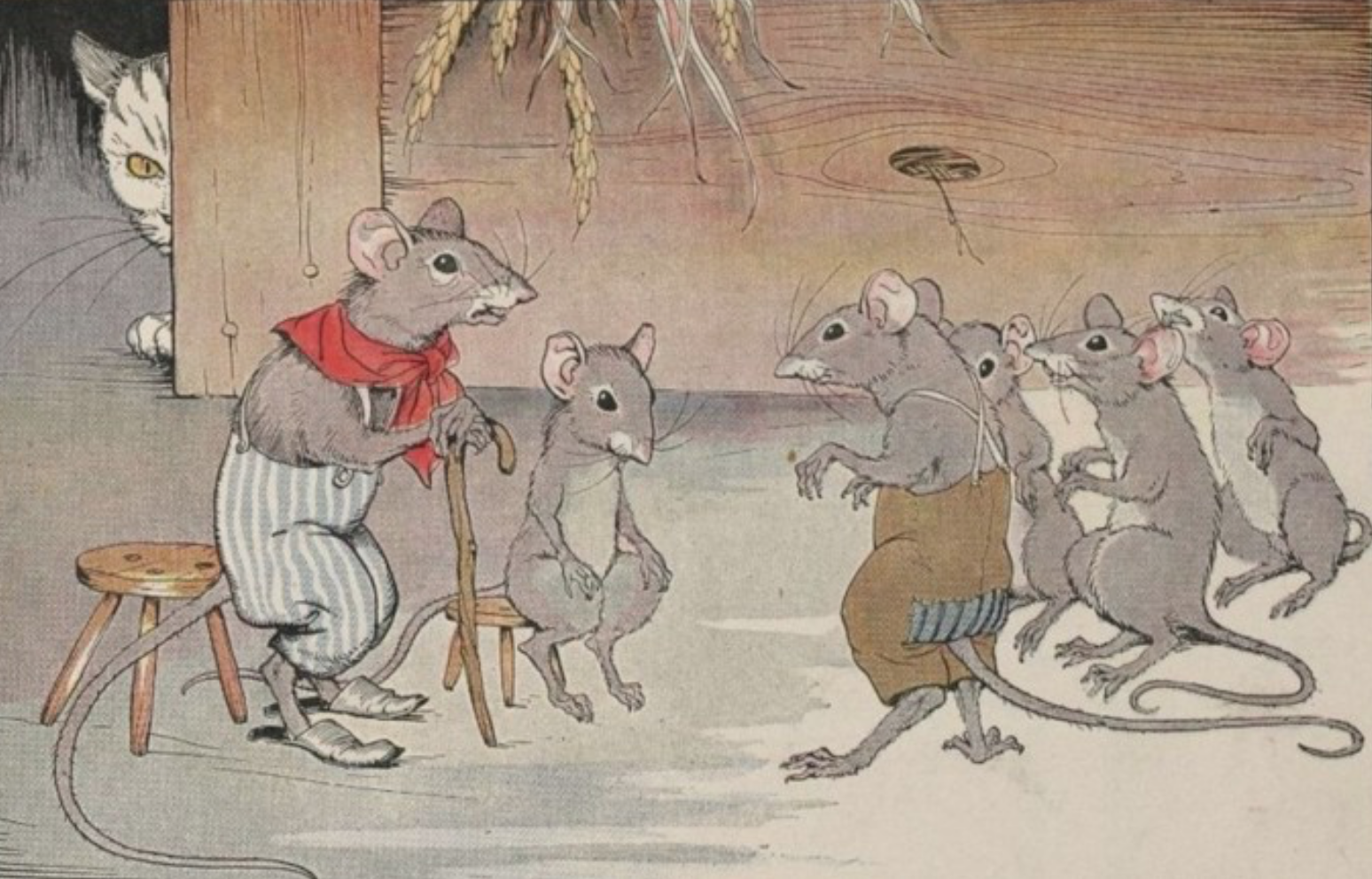 Mouse story. Мышка Сказочная. Мышь в амбаре. Мышка иллюстрация. Кошки-мышки.