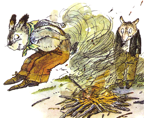 Сказки дядюшки Римуса смоляное чучелко