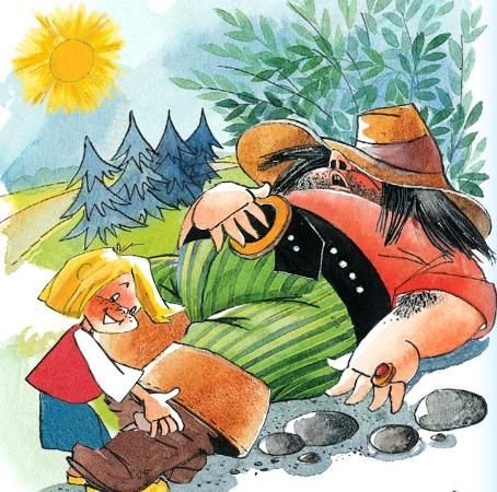 Мальчик-с-пальчик и людоед Шарль Перро