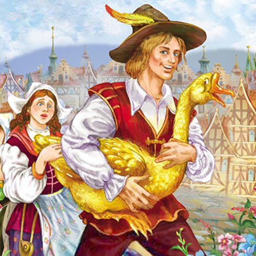 Сказки братьев Гримм золотой Гусь