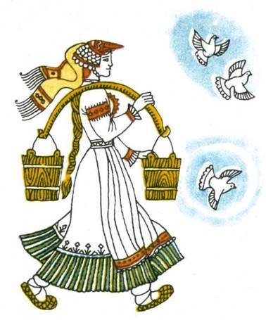 Иллюстрации к марийским сказкам