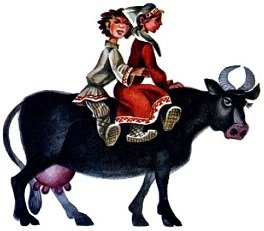 Изображение коров в живописи