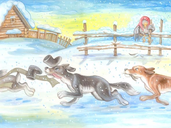 Заяц-хвастун русская народная сказка