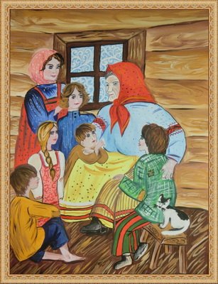 Бабушкины сказки иллюстрации