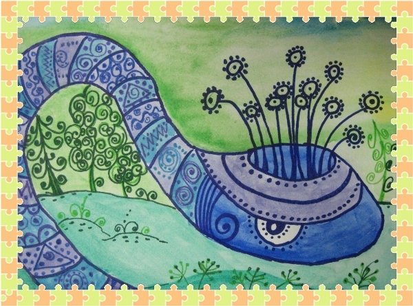 Сказка Бажова голубая змейка